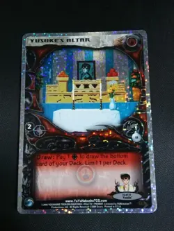Yu Yu Hakusho TCG CCG Yusuke's Altar G8 1st Edition NM Card - Image 1