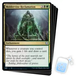 MOLDERVINE RECLAMATION X4 Commander 2021 Magic MTG MINT CARD - Image 1