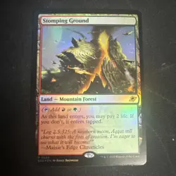 FOIL Stomping Ground - Edge of Eternities - EOE MTG - Image 1