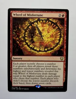Wheel Of Misfortune Commander Legends #211 NM MTG - Image 1