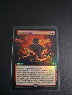 Tibalt's Trickery (Extended Art) -Foil Light Play MTG Kaldheim - Image 1