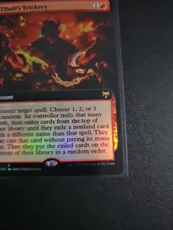 Tibalt's Trickery (Extended Art) -Foil Light Play MTG Kaldheim - Image 4