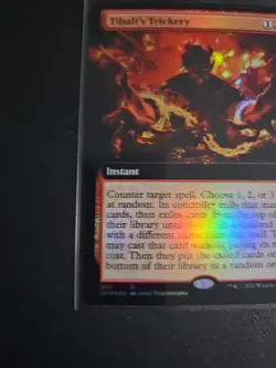 Tibalt's Trickery (Extended Art) -Foil Light Play MTG Kaldheim - Image 5