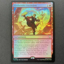 Firebender Ascension R Avatar: The Last Airbender 137 NM Foil Magic - Image 1