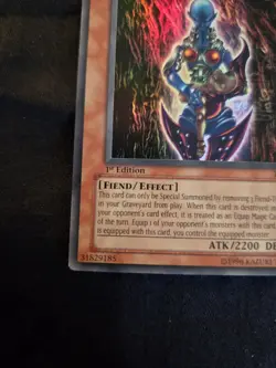 Dark Necrofear LON-065 Labyrinth of Nightmare 1st Edition Ultra Rare - Image 3