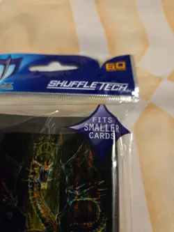 card sleeves yugioh sized ((Yu-Gi-Oh!)) Shuffletech 60sleeves NEW unopened Digi^ - Image 3