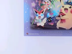 Jirachi Rowlet Victini Pikachu Pokemon Center Tohoku Clear Card From Japan - Image 3