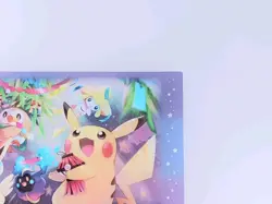 Jirachi Rowlet Victini Pikachu Pokemon Center Tohoku Clear Card From Japan - Image 5