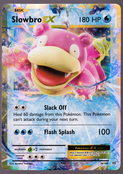 Slowbro EX 26/108 XY Evolutions Holo Pokemon TCG Card 2016 NM - Image 1