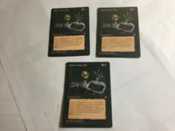 3 x Oath of Lim-Dul MTG Magic the gathering card - Image 1