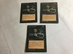 3 x Oath of Lim-Dul MTG Magic the gathering card - Image 2