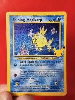 Pokemon TCG Shining Magikarp Holo Card Celebrations Collection 66/64 NM-M - Image 5
