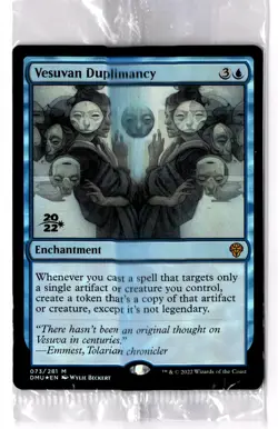 Vesuvan Duplimancy 73 Prerelease Cards Foil NM SEALED - Image 1