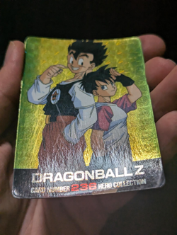 carte Dragon Ball Z DBZ Hero Collection 2 Prism 236 JAPAN 1994 card - Image 4