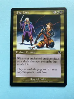 MTG Soul Link Apocalypse - Magic The Gathering Near Mint NM - Image 2
