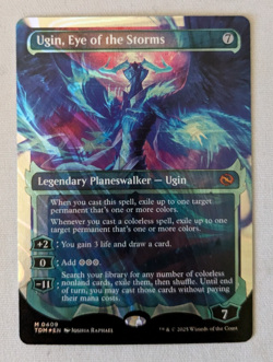 Ugin, Eye of the Storms (Showcase) (Halo Foil) Tarkir: Dragonstorm Foil - Image 2