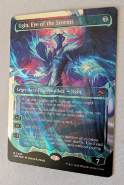 Ugin, Eye of the Storms (Showcase) (Halo Foil) Tarkir: Dragonstorm Foil - Image 5