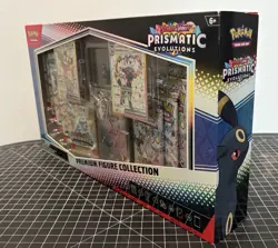 Pokemon TCG Prismatic Evolutions Premium Figure Collection Box Sealed New - Image 2