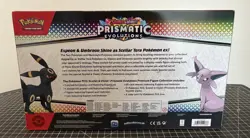 Pokemon TCG Prismatic Evolutions Premium Figure Collection Box Sealed New - Image 3