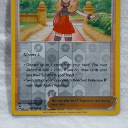Serena #164 Silver Tempest Reverse Holo Pokemon TCG - Image 2