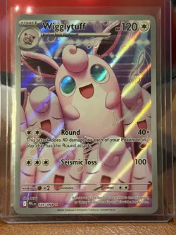Wigglytuff 105/094 Illustration Rare Pokemon TCG ME02: Phantasmal Flames NM - Image 1