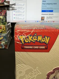 Pokemon TCG Destined Rivals Booster Box Sealed BOX HAS SMALL TEAR SHIPS FAST - Image 2