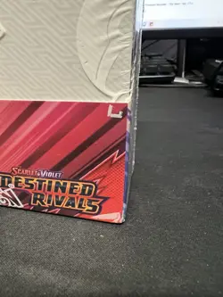 Pokemon TCG Destined Rivals Booster Box Sealed BOX HAS SMALL TEAR SHIPS FAST - Image 4