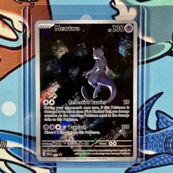 Mewtwo SVP052 Black Star Promo Holo | Pokemon 151 NM English - Image 1