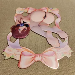 Miku Nakano She's My Waifu A5 Large Metal Card LSP-02 Serialized Anime 09/50 - Image 5