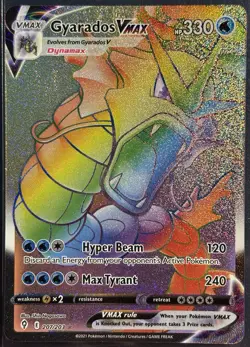 Gyarados VMAX 207/203 - Secret Rare 2021 Pokemon TCG Evolving Skies - NM Card - Image 1