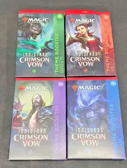 New Magic the Gathering Innistrad Crimson Vow Theme Booster - 35 Cards - Image 1