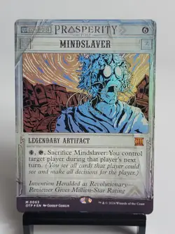 MTG - Outlaws of Thunder Junction: Breaking News - Mindslaver - FOIL - Image 1