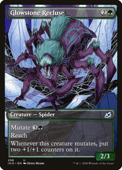 MTG magic 1x Glowstone Recluse SHOWCASE FOIL (M/NM) Ikoria Lair of Behemoth - Image 1