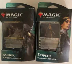 2 x PlaneswalkerS Decks MTG Magic the Gathering ELSPETH & ASHIOK - Image 1