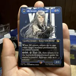 Jill, Shiva's Dominant (Borderless) Final Fantasy Foil - Image 1