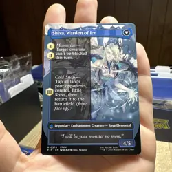 Jill, Shiva's Dominant (Borderless) Final Fantasy Foil - Image 2