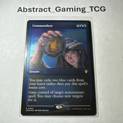 MTG - Commandeer - *Etched Foil* - (CMM #484) - Commander Masters -NM/M - Image 1