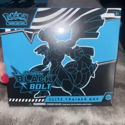 Pokemon TCG Scarlet & Violet: Black Bolt - Elite Trainer Box ETB - SEALED - Image 1