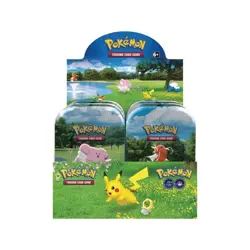 Pokemon Go TCG MINI TIN SEALED DISPLAY (10 mini tins) ENGLISH - Image 1