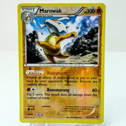 Marowak - 37/124 - Fates Collide Reverse Holo Rare Pokemon NM - Image 1
