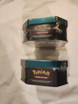 Lot Of 2 Pokemon TCG Triple Whammy Tin Set Darkrai & Darkrai Factory Sealed - Image 5