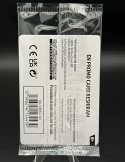 Pokemon Phantasmal Flames Reshiram 017/094 Barnes & Noble Promo Stamped Sealed - Image 4