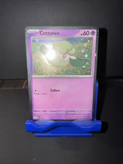 Cottonee PROMO 018 COSMOS HOLO BLACK STAR Phantasmal Flames Pokemon English Foil - Image 3