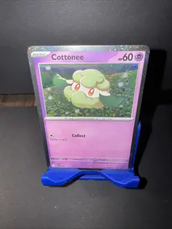 Cottonee PROMO 018 COSMOS HOLO BLACK STAR Phantasmal Flames Pokemon English Foil - Image 4