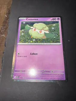 Cottonee PROMO 018 COSMOS HOLO BLACK STAR Phantasmal Flames Pokemon English Foil - Image 5
