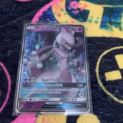 Pokemon TCG Mewtwo GX Hidden Fates 31/68 Holo Ultra Rare - Image 1
