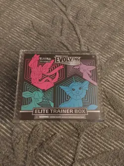 Pokemon TCG Evolving Skies Elite Trainer Box ETB New Sealed & Acrylic No Tears - Image 2