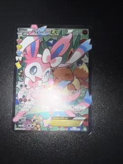 Pokemon Sylveon EX TCG Card Radiant Collection RC32/RC32 Generations Full Art - Image 1