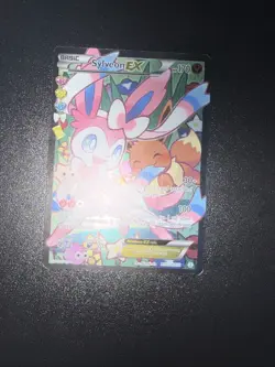 Pokemon Sylveon EX TCG Card Radiant Collection RC32/RC32 Generations Full Art - Image 3