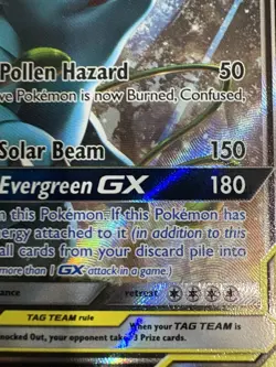 Celebi & Venusaur GX Tag Team Black Star Promo NM SM167 Pokemon Card 2019 - Image 2